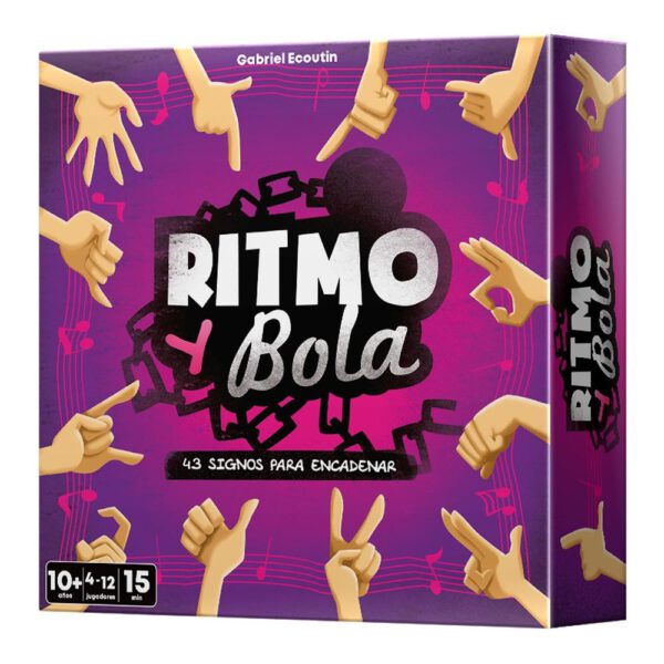 *Juego de mesa ritmo y bola edad recomendada 8 años