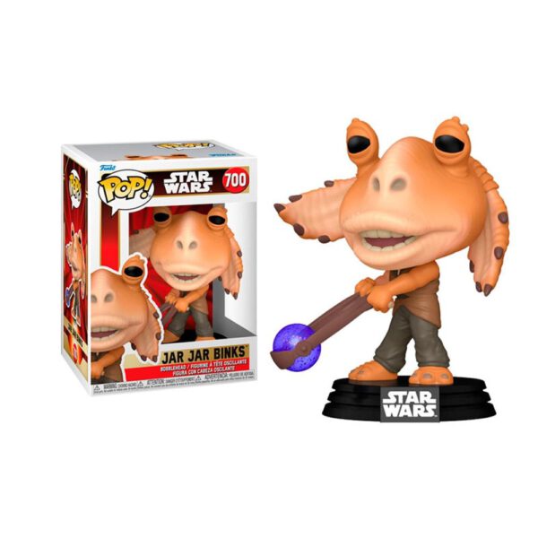 *Funko pop star wars the phantom menace jar jar binks con booma balls 76017