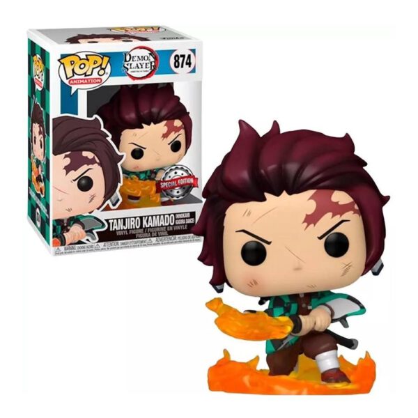 *Funko pop demon slayer kimetsu no yaiba tanjiro kamado con opcion chase (gw) 52265