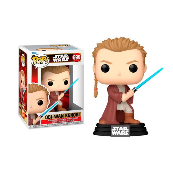 *Funko pop star wars the phantom menace obi wan joven 76018