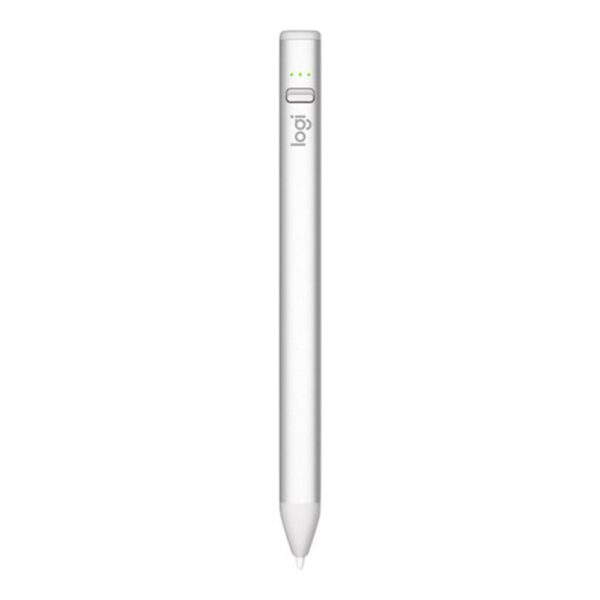 *Lapiz digital logitech crayon silver usb - c para ipad - con tecnología apple pencil