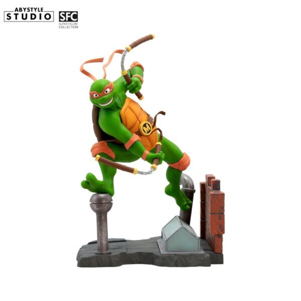 *Figura abystyle tortugas ninja michelangelo