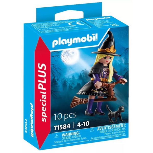 *Playmobil bruja con gato