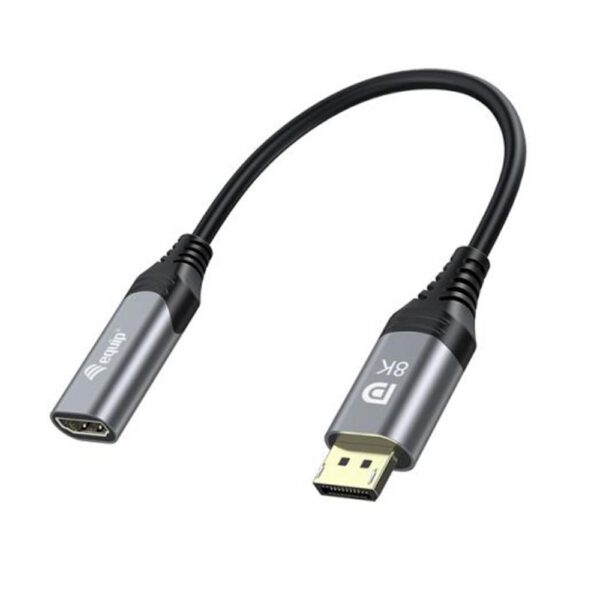 *Cable displayport a hdmi equip 1.2 8k macho - hembra 0.15m