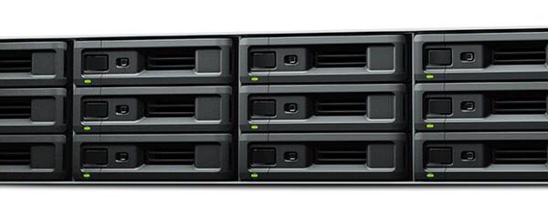 *Servidor nas synology rs3621rpxs 2u 12bay 2.2 ghz 6c 8gb ddr4 4x 1gbe 2x usb3.2 rps
