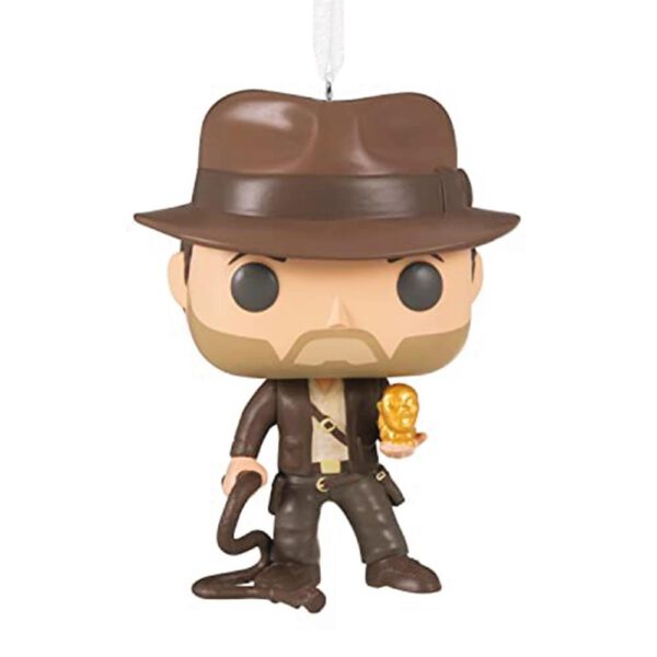 *Adorno de navidad funko indiana jones figura de resina