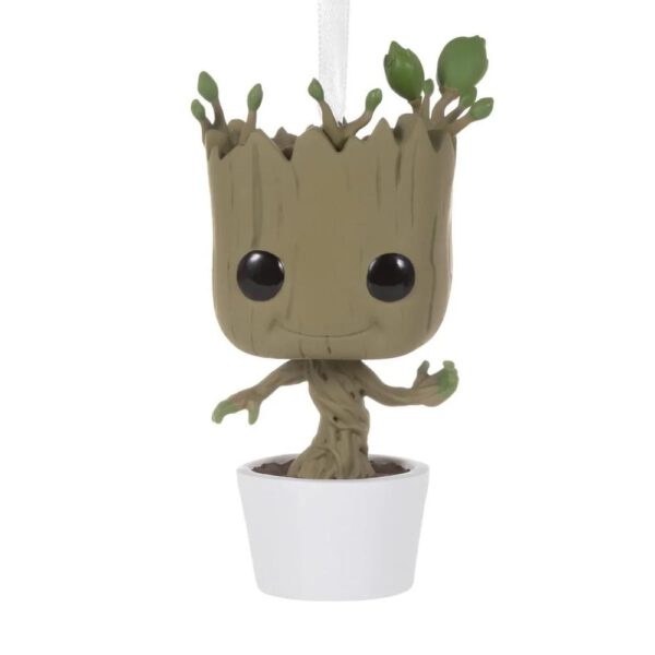 *Adorno de navidad funko marvel groot figura de resina