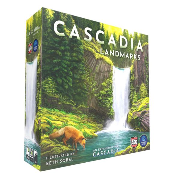 *Juego de mesa cascadia landmarks ingles