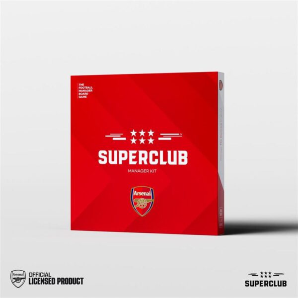 *Juego de mesa superclub arsenal manager kit ingles