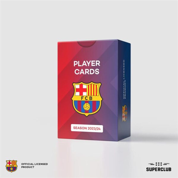 *Juego de mesa superclub barcelona player cards 2023 - 24 ingles