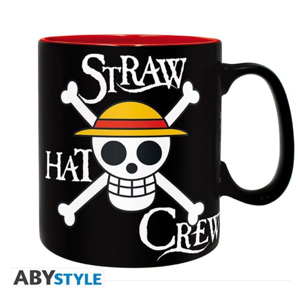 *Taza abystyle one piece luffy & skull