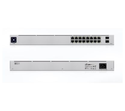*Switch 16 puertos ubiquiti susw - 16 - poe gigabit l2 2ptos sfp poex8 42w