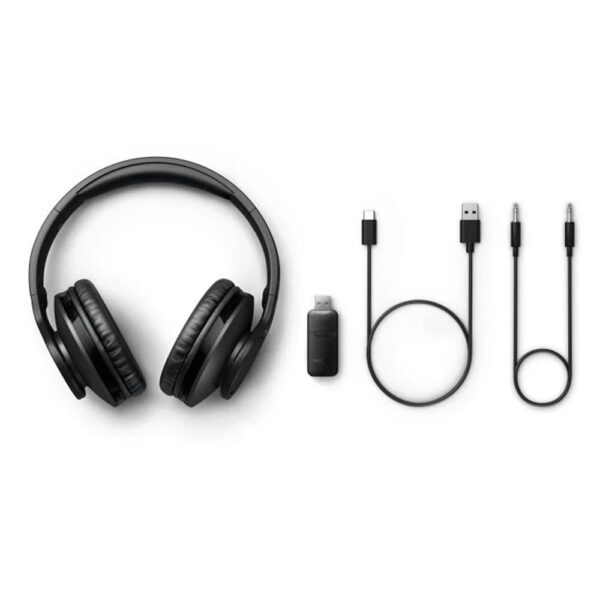 *Auriculares inalambricos para tv philips tah6206bk - 00 color negro bt