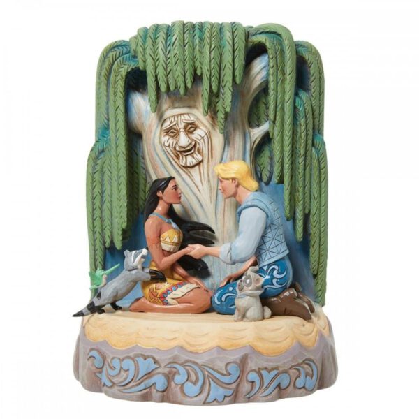 *Figura enesco disney pocahontas y john smith