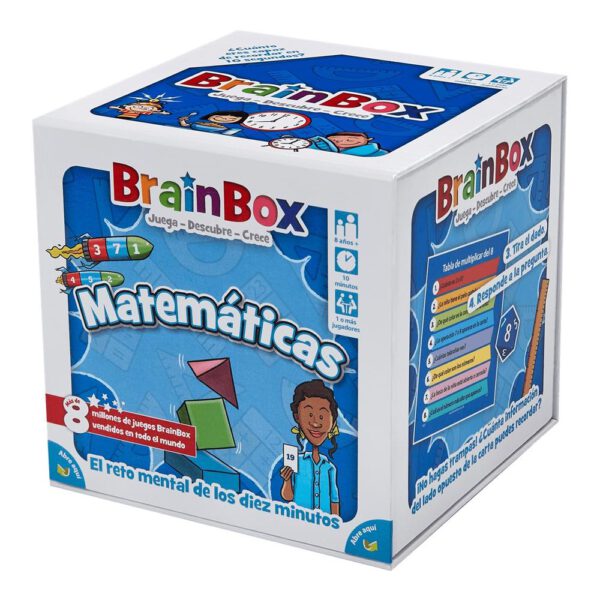 *Juego de mesa brainbox matematicas edad recomendada 8 años