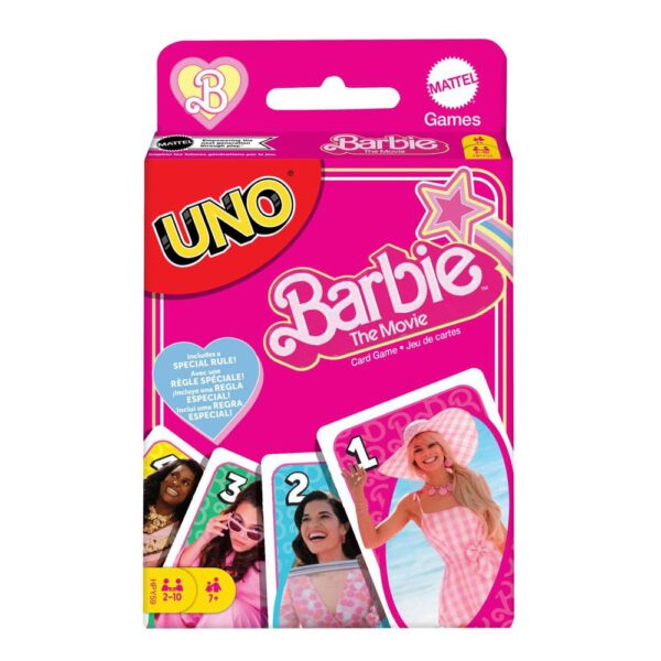 *Juego de cartas uno barbie