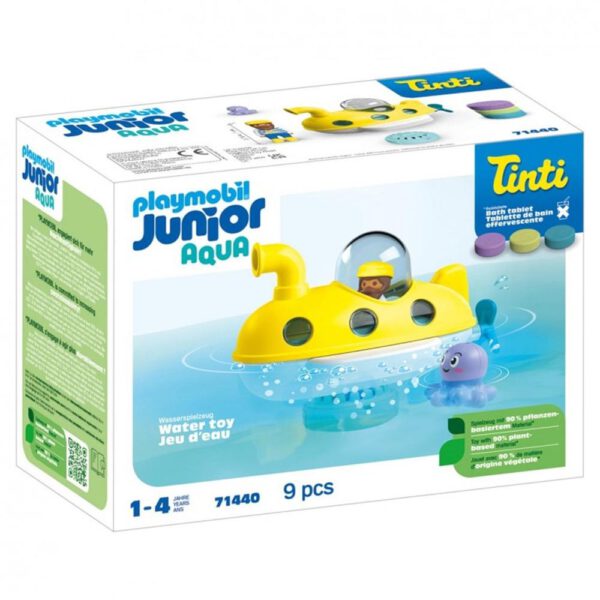 *Playmobil junior tinti: submarino de colores