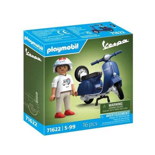 *Playmobil vespa 150 sprint veloce azul