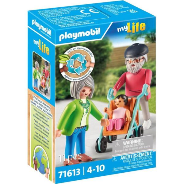 *Playmobil my life: abuelos y bebe