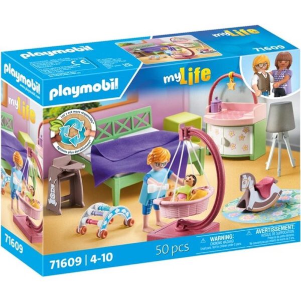 *Playmobil my life dormitorio con zona de juegos bebe