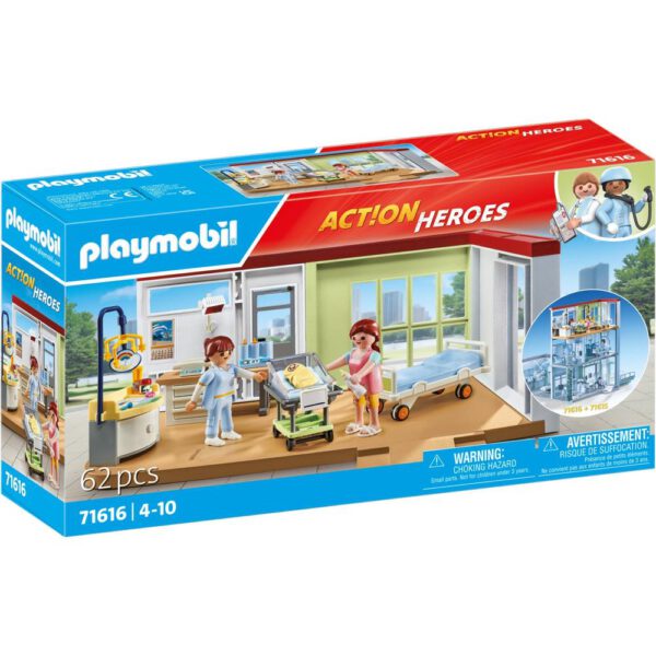 *Playmobil action heroes: maternidad