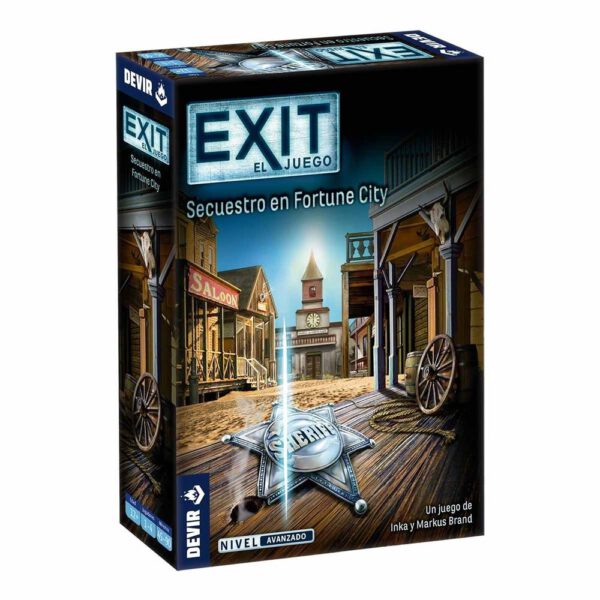 *Juego de mesa devir exit secuestro en fortune city