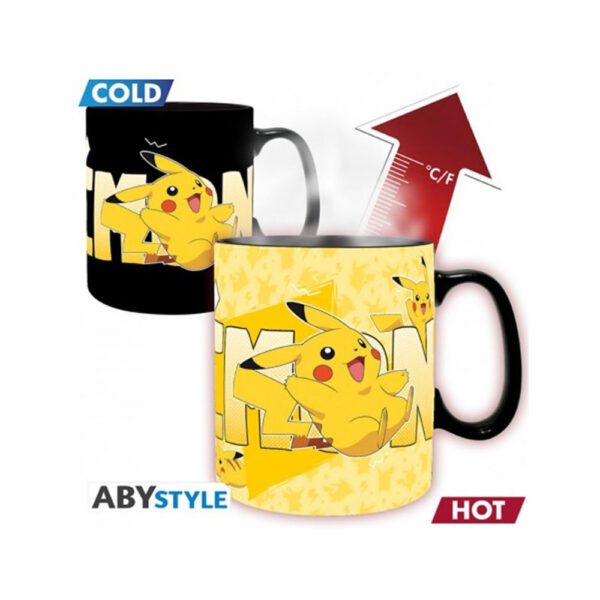 *Taza abystyle pokemon pikachu 460 ml