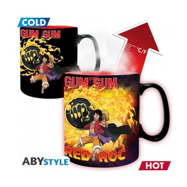 *Taza abystyle one piece heat change luffy vs kaidou