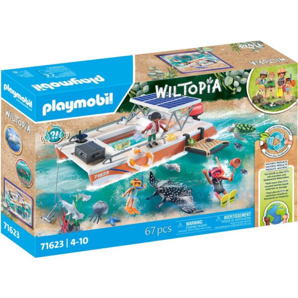 *Playmobil plataforma para análisis del arrecife