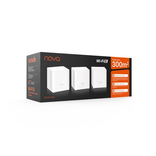 *Punto de acceso wifi tenda ex3 ax1500 pack 3 unidades