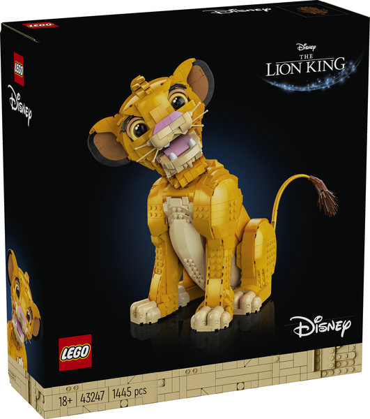 *Lego disney el rey león simba joven