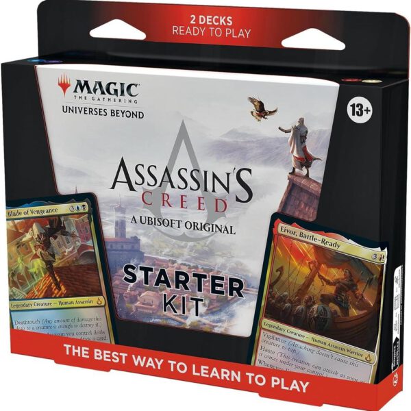 *Juego de cartas magic the gathering ssassin's creed starter kit español