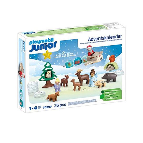 *Playmobil junior: calendario de adviento navidad en la nieve