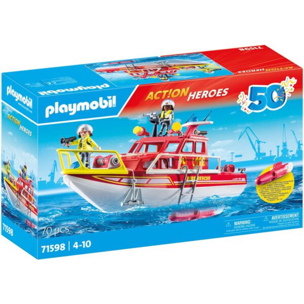 *Playmobil barco de rescate