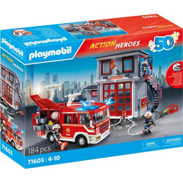 *Playmobil mega set bomberos