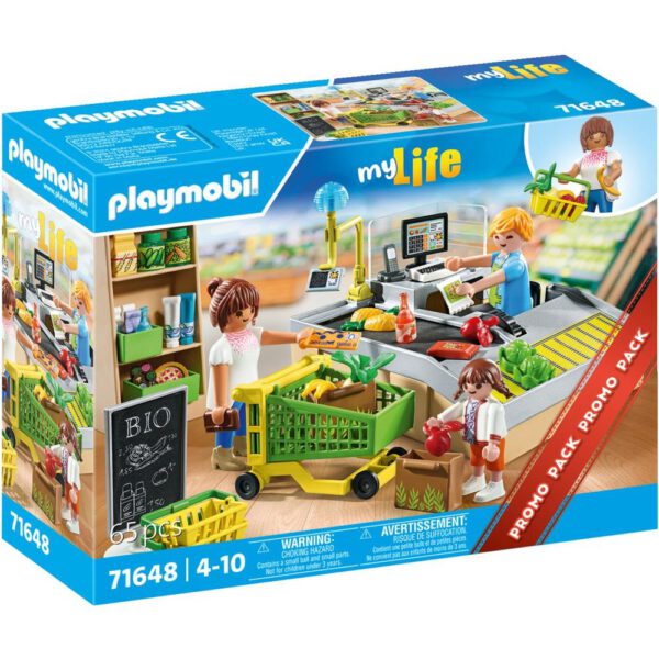 *Playmobil promo pack supermercado ecológico