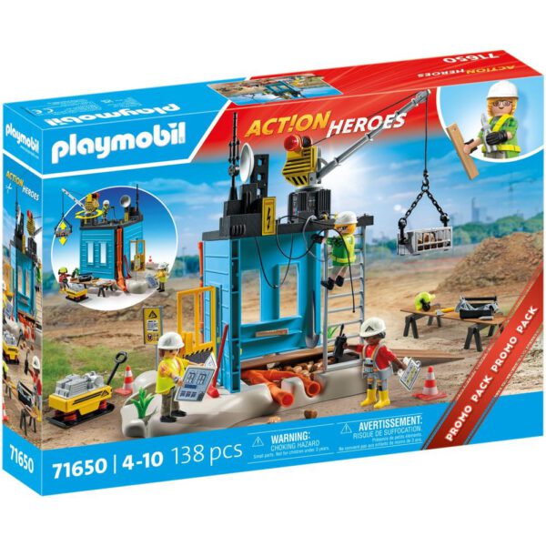 *Playmobil promo pack construcción
