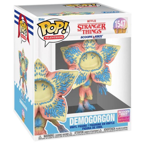*Funko pop super: stranger things demogorgon scoops ahoy