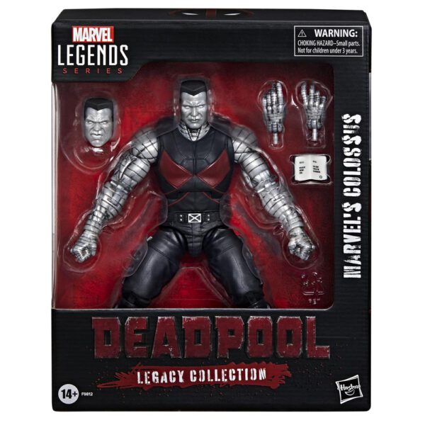 *Figura hasbro marvel legends series deadpool legacy collection marvels colossus