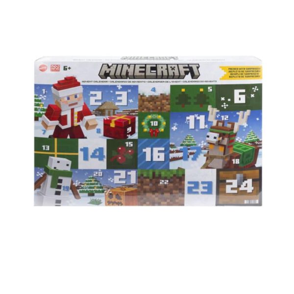 *Calendario de adviento mattel minecraft