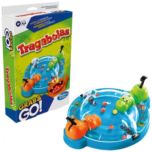 *Juego de mesa hasbro tragabolas viaje