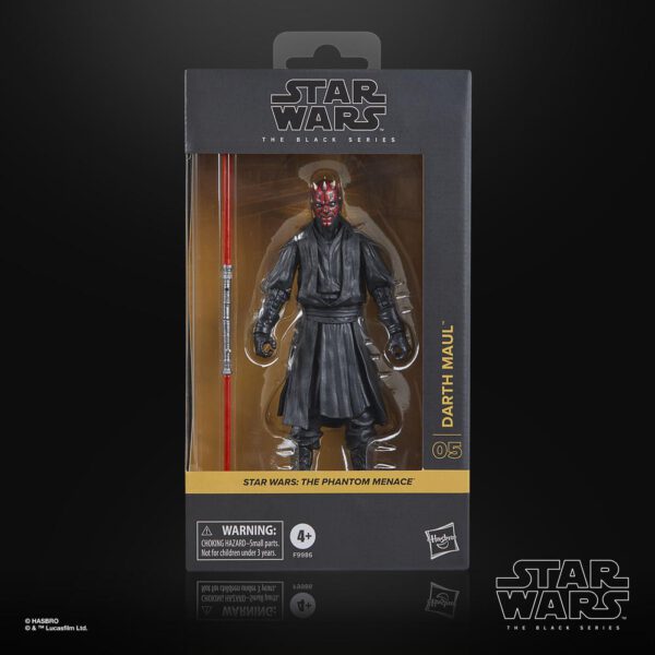 *Figura hasbro star wars the black series the phantom menace darth maul