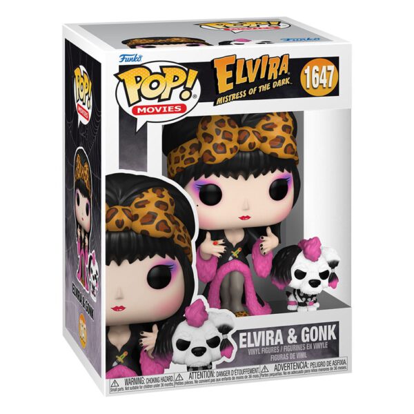 *Funko pop elvira mistress of the dark elvira & gonk