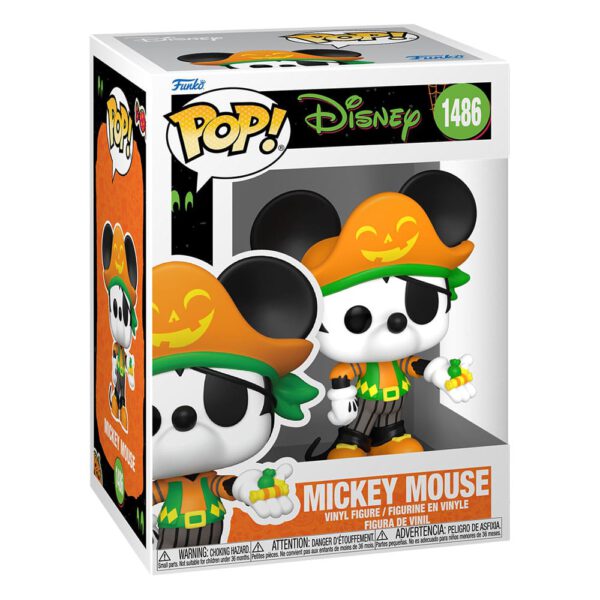*Funko pop disney mickey mouse halloween pirata