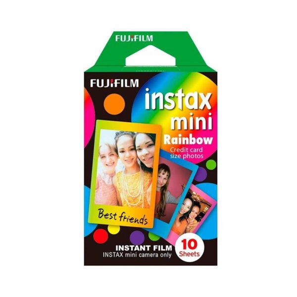 *Pelicula fujifilm para instax mini rainbow