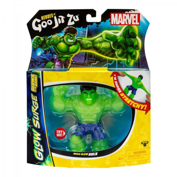 *Figura bandai goo jit zu dc increíble hulk glow surge