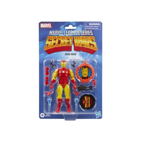 *Figura hasbro marvel legends series secret wars iron man