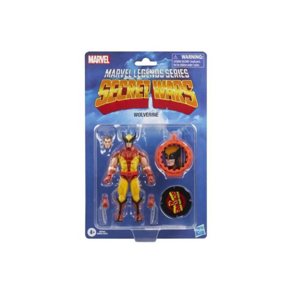 *Figura hasbro marvel legends series secret wars wolverine