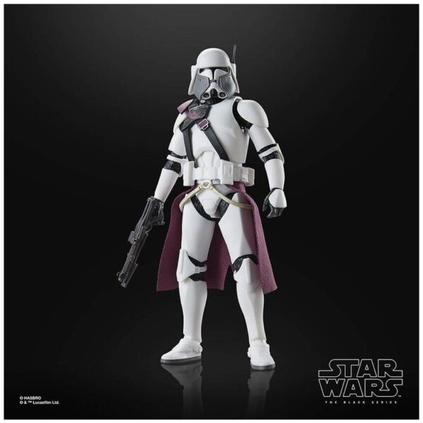 *Figura hasbro star wars revenge of the sith the black series clone commander bacara