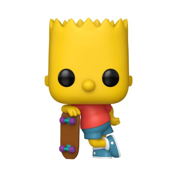 *Funko pop animacion the simpsons bart con skateboard 80071